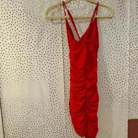 Tiger Mist Red Dress - Picture 6 of 7